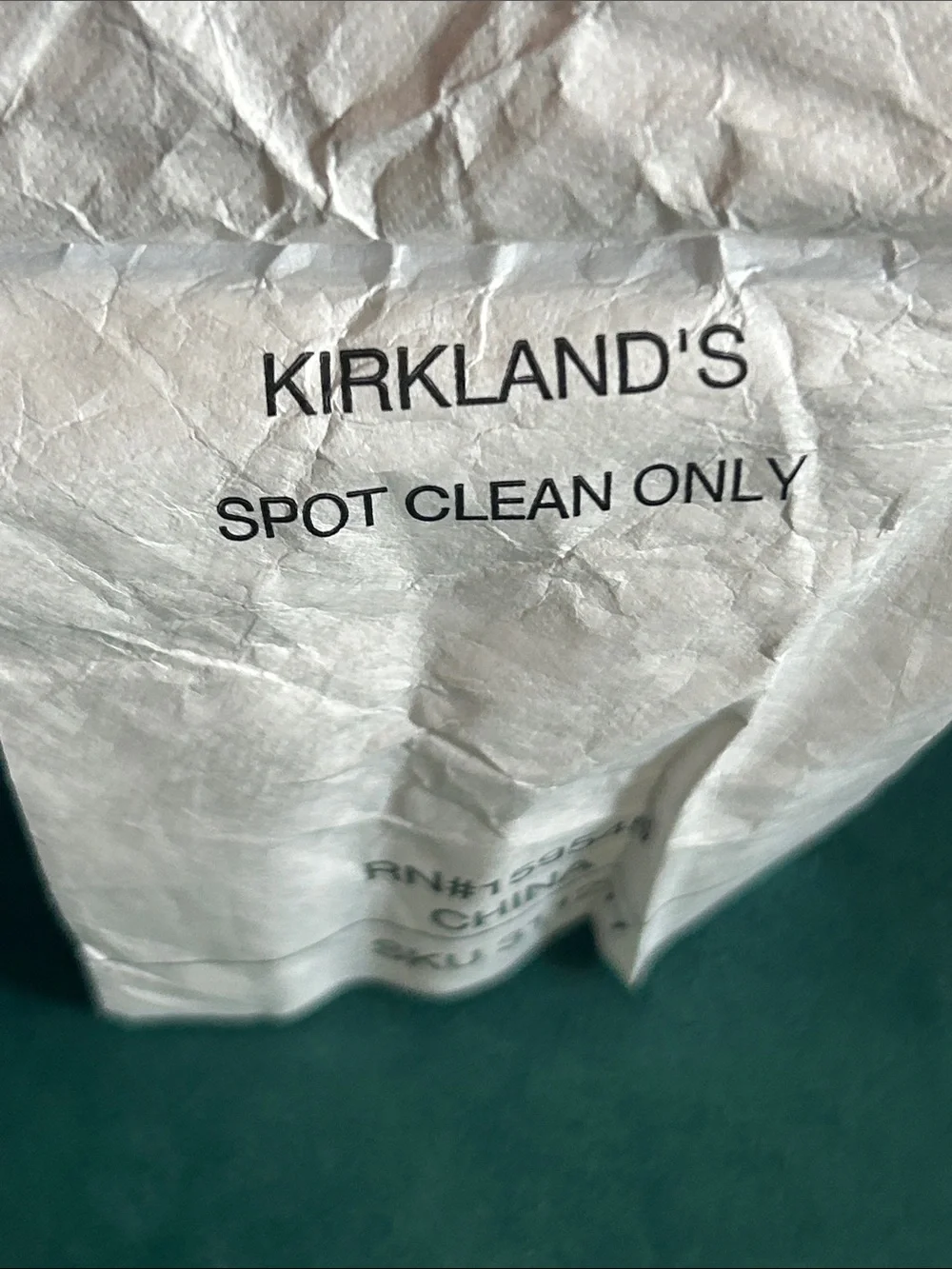 Kirklands festive pillow